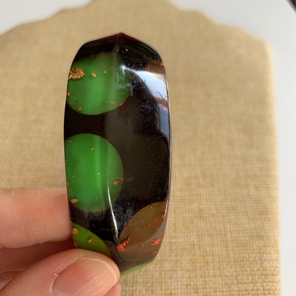 Very unique vintage bangle. - Picture 4 of 11